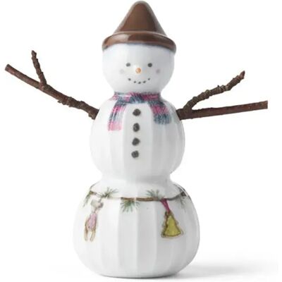 KÄhler Statue Hammershi Christmas Snow Boy-h8 Cm White / Red One Size - Publicité KÄhler Statue Hammershi Christmas Snow Boy-h8 Cm White / Red One Size - Publicité