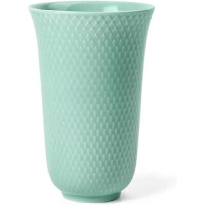 Lyngby Porcelaen Vase En Céramique Rhombe Color-h15 Cm Aqua One Size - Publicité Lyngby Porcelaen Vase En Céramique Rhombe Color-h15 Cm Aqua One Size - Publicité