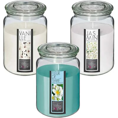 Wellhome Bougies En Verre Parfumées Au Jasmin à La Vanille Et à La Fleur De Tiaré 3 Unités Multicolor One Size - Publicité Wellhome Bougies En Verre Parfumées Au Jasmin à La Vanille Et à La Fleur De Tiaré 3 Unités Multicolor One Size - Publicité