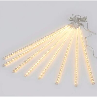 Aigostar Guirlande Led Meteor Shower 0.8m 16 Strips 3m + 10m Warm White Ip44 Indoor & Outdoor Low Voltage Transparent One Size - Publicité Aigostar Guirlande Led Meteor Shower 0.8m 16 Strips 3m + 10m Warm White Ip44 Indoor & Outdoor Low Voltage Transparent One Size - Publicité