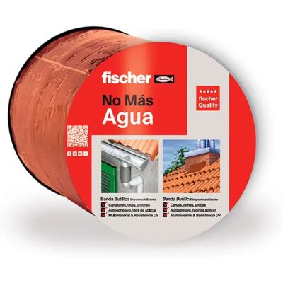 Fischer Group 564129 Bande De Butyle Terracotta 10x 10 M Brown One Size - Publicité Fischer Group 564129 Bande De Butyle Terracotta 10x 10 M Brown One Size - Publicité