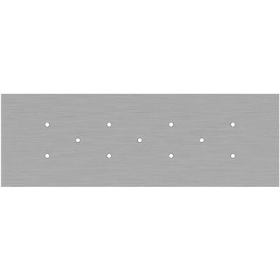 Creative Cables Panneau Dibond Satiné Rectangulaire Du Système Rose-one Cvfre11f109 Acier Grey 675 x 225 mm - Publicité Creative Cables Panneau Dibond Satiné Rectangulaire Du Système Rose-one Cvfre11f109 Acier Grey 675 x 225 mm - Publicité