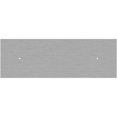 Creative Cables Panneau Dibond Satiné Rectangulaire Du Système Rose-one Cvfre2f109 Acier Grey 675 x 225 mm - Publicité Creative Cables Panneau Dibond Satiné Rectangulaire Du Système Rose-one Cvfre2f109 Acier Grey 675 x 225 mm - Publicité