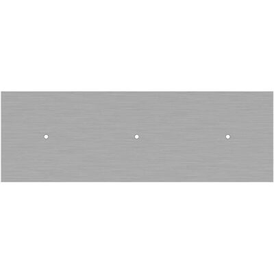 Creative Cables Panneau Dibond Satiné Rectangulaire Du Système Rose-one Cvfre3f109 Acier Grey 675 x 225 mm - Publicité Creative Cables Panneau Dibond Satiné Rectangulaire Du Système Rose-one Cvfre3f109 Acier Grey 675 x 225 mm - Publicité