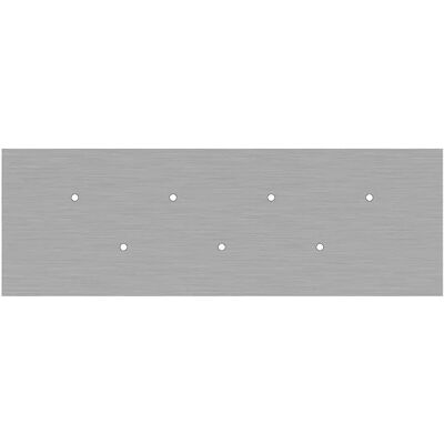 Creative Cables Panneau Dibond Satiné Rectangulaire Cvfre7f109 Rose-one System Acier Grey 675 x 225 mm - Publicité Creative Cables Panneau Dibond Satiné Rectangulaire Cvfre7f109 Rose-one System Acier Grey 675 x 225 mm - Publicité