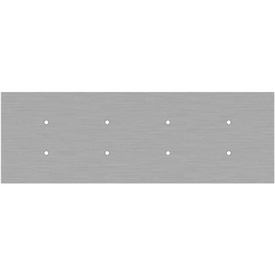 Creative Cables Panneau Dibond Satiné Rectangulaire Du Système Rose-one Cvfre8f109 Acier Grey 675 x 225 mm - Publicité Creative Cables Panneau Dibond Satiné Rectangulaire Du Système Rose-one Cvfre8f109 Acier Grey 675 x 225 mm - Publicité