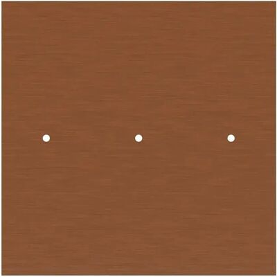 Creative Cables Panneau Dibond En Cuivre Satiné Cvfq403lf108 Rose-one System Square Brown 400 mm - Publicité Creative Cables Panneau Dibond En Cuivre Satiné Cvfq403lf108 Rose-one System Square Brown 400 mm - Publicité