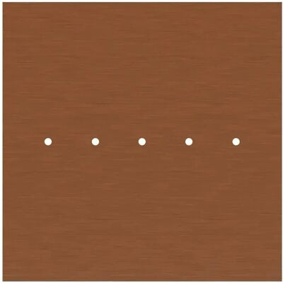 Creative Cables Panneau Dibond En Cuivre Satiné Cvfq405lf108 Rose-one System Square Brown 400 mm - Publicité Creative Cables Panneau Dibond En Cuivre Satiné Cvfq405lf108 Rose-one System Square Brown 400 mm - Publicité