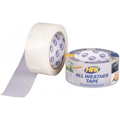 Hpx Ruban De Réparation Transparent Pour Toutes Les Conditions Météorologiques 48 Mm X 25 M Transparent One Size - Publicité Hpx Ruban De Réparation Transparent Pour Toutes Les Conditions Météorologiques 48 Mm X 25 M Transparent One Size - Publicité