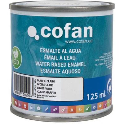 Émail à Base d'Eau Cofan - 125ml Ivoire Clair Brillant - Publicité Émail à Base d'Eau Cofan - 125ml Ivoire Clair Brillant - Publicité