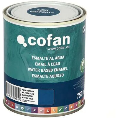 Cofan émail Acrylique Brillant 750ml Gloss Victoria Blue One Size - Publicité Cofan émail Acrylique Brillant 750ml Gloss Victoria Blue One Size - Publicité