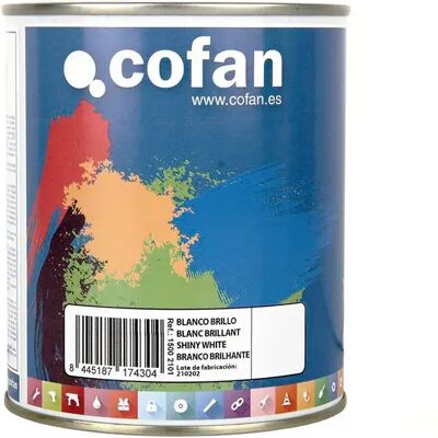 Cofan Émail Synthétique Brillant 750ml Gloss White One Size - Publicité Cofan Émail Synthétique Brillant 750ml Gloss White One Size - Publicité