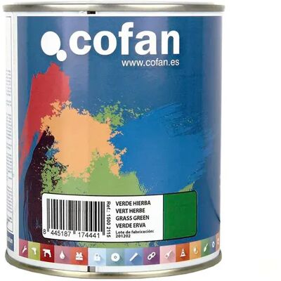 Émail synthétique vert COFAN - 750 ml - Émail synthétique - Publicité Émail synthétique vert COFAN - 750 ml - Émail synthétique - Publicité