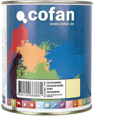 COFAN Émail Synthétique Ivoire - Peinture - Publicité COFAN Émail Synthétique Ivoire - Peinture - Publicité