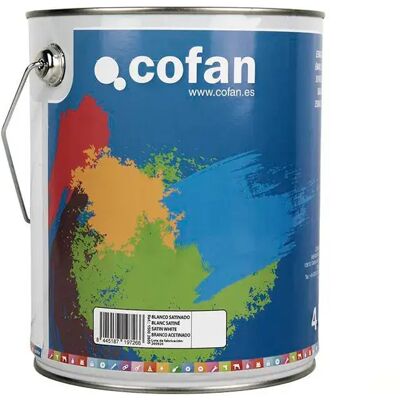 Cofan Vernis Synthétique - Blanc Satiné - 4L - Vernis Synthétique - Publicité Cofan Vernis Synthétique - Blanc Satiné - 4L - Vernis Synthétique - Publicité