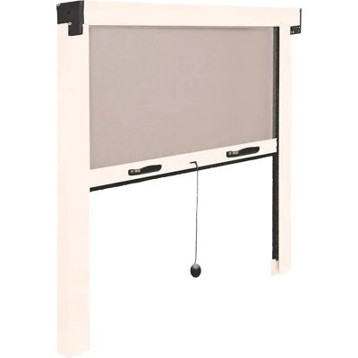 Irs Moustiquaire Enroulable White 140 x 140 cm - Publicité Irs Moustiquaire Enroulable White 140 x 140 cm - Publicité