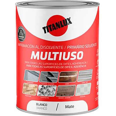 Titan Peinture D´apprêt 25169 750 Ml Matte White One Size - Publicité Titan Peinture D´apprêt 25169 750 Ml Matte White One Size - Publicité