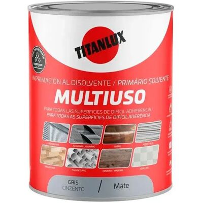 Titan Peinture D´apprêt 25271 750 Ml Matte Grey One Size - Publicité Titan Peinture D´apprêt 25271 750 Ml Matte Grey One Size - Publicité
