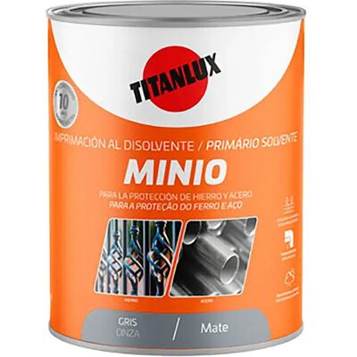 Titan Peinture D´apprêt 25276 750 Ml Matte Grey One Size - Publicité Titan Peinture D´apprêt 25276 750 Ml Matte Grey One Size - Publicité