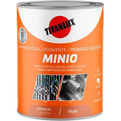 Titanlux - Imprimation Titanlux Orange 750 ml - Orange - Primer - Publicité Titanlux - Imprimation Titanlux Orange 750 ml - Orange - Primer - Publicité