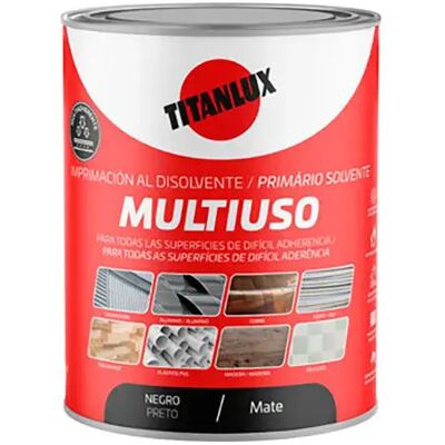 Titan Peinture D´apprêt 750 Ml Matte Black One Size - Publicité Titan Peinture D´apprêt 750 Ml Matte Black One Size - Publicité