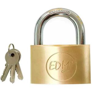 Edm Cadenas 70x36.5 Mm Bronze / Silver One Size - Publicité Edm Cadenas 70x36.5 Mm Bronze / Silver One Size - Publicité