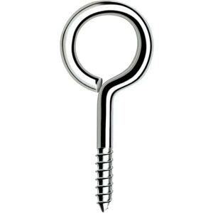 Œil à vis Celo 4,5x90 mm - Zincé, 200 Unités - Publicité Œil à vis Celo 4,5x90 mm - Zincé, 200 Unités - Publicité