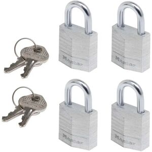 Master Lock Cadenas 9120eurqnopcc 4 Unités Silver One Size - Publicité Master Lock Cadenas 9120eurqnopcc 4 Unités Silver One Size - Publicité