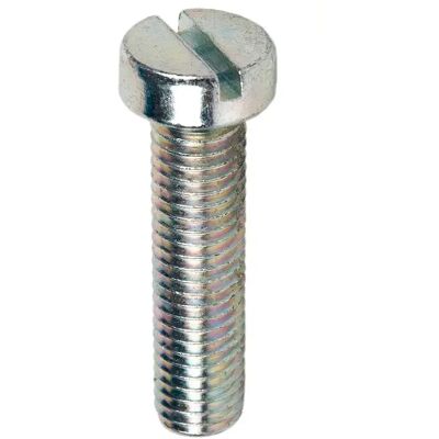 Cofan Vis à Métaux à Tête Bombée Fendue Din-84 C-6 M10x40 Mm 100 Unités Galvanized One Size - Publicité Cofan Vis à Métaux à Tête Bombée Fendue Din-84 C-6 M10x40 Mm 100 Unités Galvanized One Size - Publicité