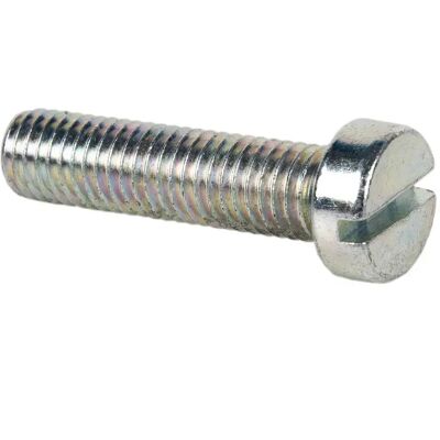 Cofan Vis à Métaux à Tête Bombée Fendue Din-84 C-6 M6x35 Mm 200 Unités Galvanized One Size - Publicité Cofan Vis à Métaux à Tête Bombée Fendue Din-84 C-6 M6x35 Mm 200 Unités Galvanized One Size - Publicité