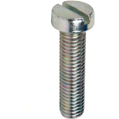 Cofan Vis à Métaux à Tête Bombée Fendue Din-84 C-6 M8x40 Mm 100 Unités Galvanized One Size - Publicité Cofan Vis à Métaux à Tête Bombée Fendue Din-84 C-6 M8x40 Mm 100 Unités Galvanized One Size - Publicité