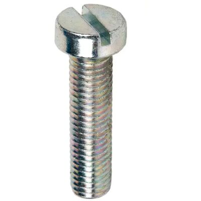 Cofan Vis à Métaux à Tête Bombée Fendue Din-84 C-6 M8x60 Mm 100 Unités Galvanized One Size - Publicité Cofan Vis à Métaux à Tête Bombée Fendue Din-84 C-6 M8x60 Mm 100 Unités Galvanized One Size - Publicité
