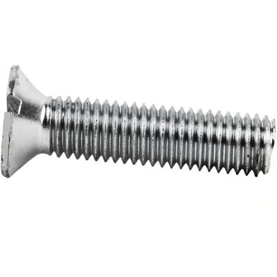 Cofan Boulon à Tête Fraisée Fendue Din-963 C-6 M8x80 Mm 100 Unités Galvanized One Size - Publicité Cofan Boulon à Tête Fraisée Fendue Din-963 C-6 M8x80 Mm 100 Unités Galvanized One Size - Publicité