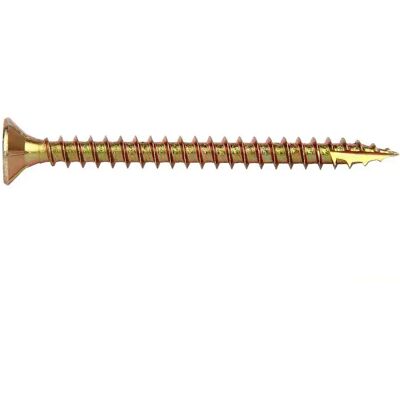 Cofan Vis à Bois Aggloméré à Tête Fraisée Din 7505a T30 M6x70 Mm 200 Unités Yellow Zinc One Size - Publicité Cofan Vis à Bois Aggloméré à Tête Fraisée Din 7505a T30 M6x70 Mm 200 Unités Yellow Zinc One Size - Publicité