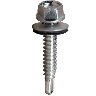 Cofan Vis Autoperceuse Pour Toiture Avec Rondelle Epdm Blister Din-7504k+w 4.8x16 Mm 10 Unités 8 Pièces Zinc Plated One Size - Publicité Cofan Vis Autoperceuse Pour Toiture Avec Rondelle Epdm Blister Din-7504k+w 4.8x16 Mm 10 Unités 8 Pièces Zinc Plated One Size - Publicité