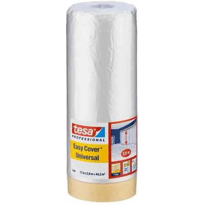 Tesa Ruban De Masquage Easy Cover 04368 Cream One Size - Publicité Tesa Ruban De Masquage Easy Cover 04368 Cream One Size - Publicité