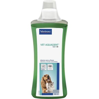 Virbac Vet Aquadent Liquide pour Hygiène Dentaire Chiens et Chats 500 ml - Publicité Virbac Vet Aquadent Liquide pour Hygiène Dentaire Chiens et Chats 500 ml - Publicité