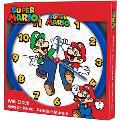 Super Mario Horloge Mario Bros Multicolour One Size - Publicité Super Mario Horloge Mario Bros Multicolour One Size - Publicité