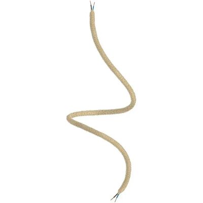 Cables Tube D´extension Flexible Creative Flex 90 Cm Jute One Size - Publicité Cables Tube D´extension Flexible Creative Flex 90 Cm Jute One Size - Publicité