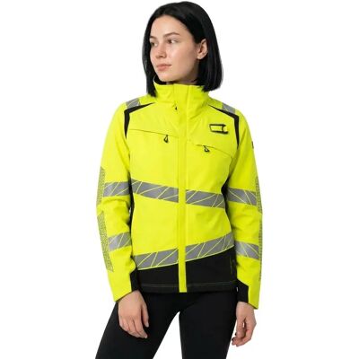 Mascot Veste Ultimate Stretch High Visibility Yellow / Dark Navy Blue 2XL - Publicité Mascot Veste Ultimate Stretch High Visibility Yellow / Dark Navy Blue 2XL - Publicité