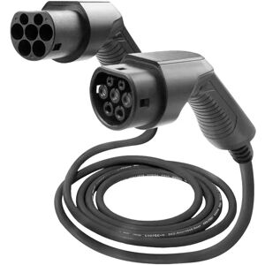 Jbm Câble De Recharge De 11 Kw Pour Voiture électrique. Type 2 Vers Type 2 (triphasé) 16a Black / Green One Size - Publicité Jbm Câble De Recharge De 11 Kw Pour Voiture électrique. Type 2 Vers Type 2 (triphasé) 16a Black / Green One Size - Publicité