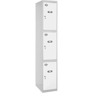 Simonlocker Montadas Casier Prof.dism.1/3 400 In 1800x400x500 Mm Grey / White One Size - Publicité Simonlocker Montadas Casier Prof.dism.1/3 400 In 1800x400x500 Mm Grey / White One Size - Publicité
