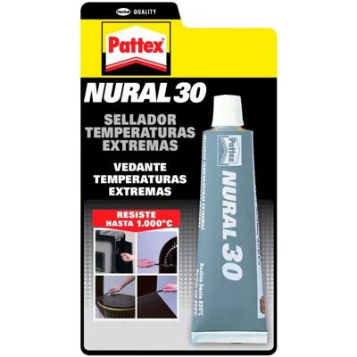 Pattex Mastic Haute Température 30 2550380 150g White One Size - Publicité Pattex Mastic Haute Température 30 2550380 150g White One Size - Publicité