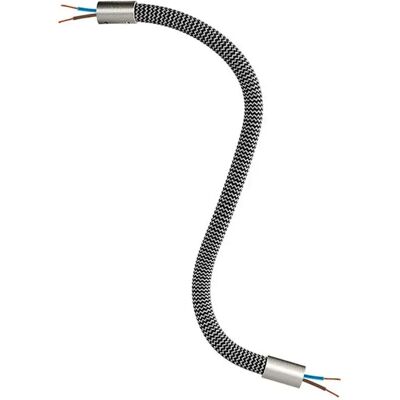 Cables Câble De Tuyau Creative Flex Rz30 30 Cm Satin Titanium / Black Iron 30 cm - Publicité Cables Câble De Tuyau Creative Flex Rz30 30 Cm Satin Titanium / Black Iron 30 cm - Publicité