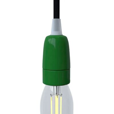 Creative Cables Kit Douille E14 Porcelaine Green One Size - Publicité Creative Cables Kit Douille E14 Porcelaine Green One Size - Publicité