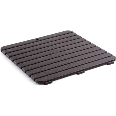 Tatay Sol De Salle De Bain 14 Rubber Supports Dark Brown One Size - Publicité Tatay Sol De Salle De Bain 14 Rubber Supports Dark Brown One Size - Publicité