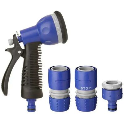 Tatay Kit De Pistolet D´irrigation Réglable à 7 Positions En Ligne Supérieure Blue One Size - Publicité Tatay Kit De Pistolet D´irrigation Réglable à 7 Positions En Ligne Supérieure Blue One Size - Publicité