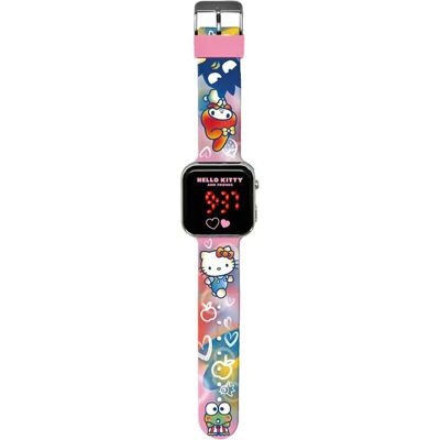 Hello Kitty Montre à Led Hello Kitty Multicolour One Size - Publicité Hello Kitty Montre à Led Hello Kitty Multicolour One Size - Publicité