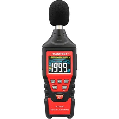 Habotest Sonometre Numérique Ht622b Usb A/c Black / Red One Size - Publicité Habotest Sonometre Numérique Ht622b Usb A/c Black / Red One Size - Publicité