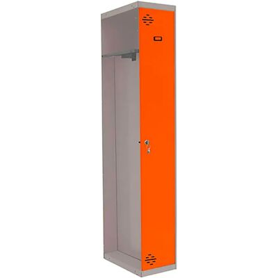 Simonlocker Montadas Casier Prof.dism.single-div 1/1 500 Add 1800x500x500 Mm Grey / Orange One Size - Publicité Simonlocker Montadas Casier Prof.dism.single-div 1/1 500 Add 1800x500x500 Mm Grey / Orange One Size - Publicité